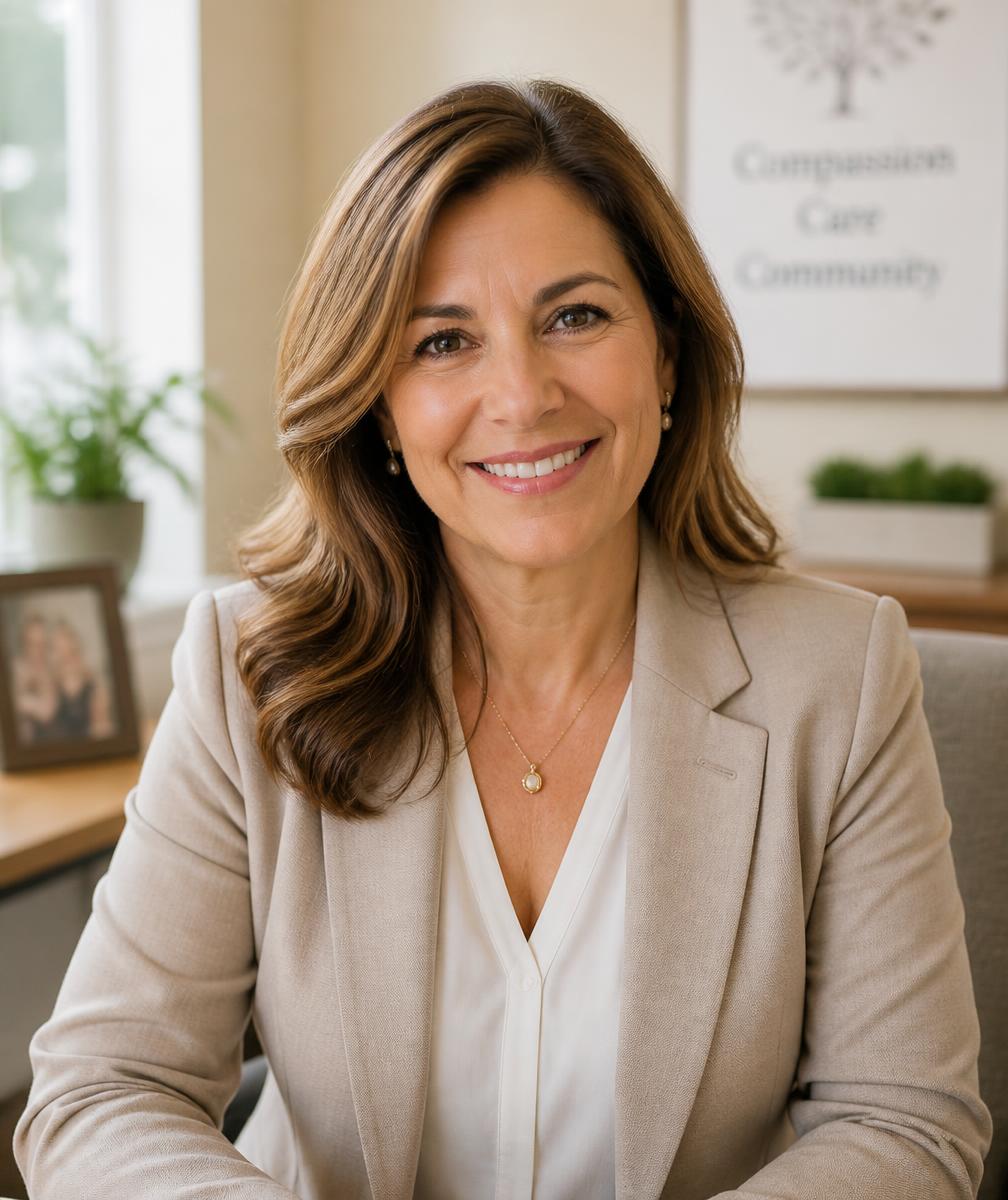 Portrait of the founder of Guiding Path Senior Placement